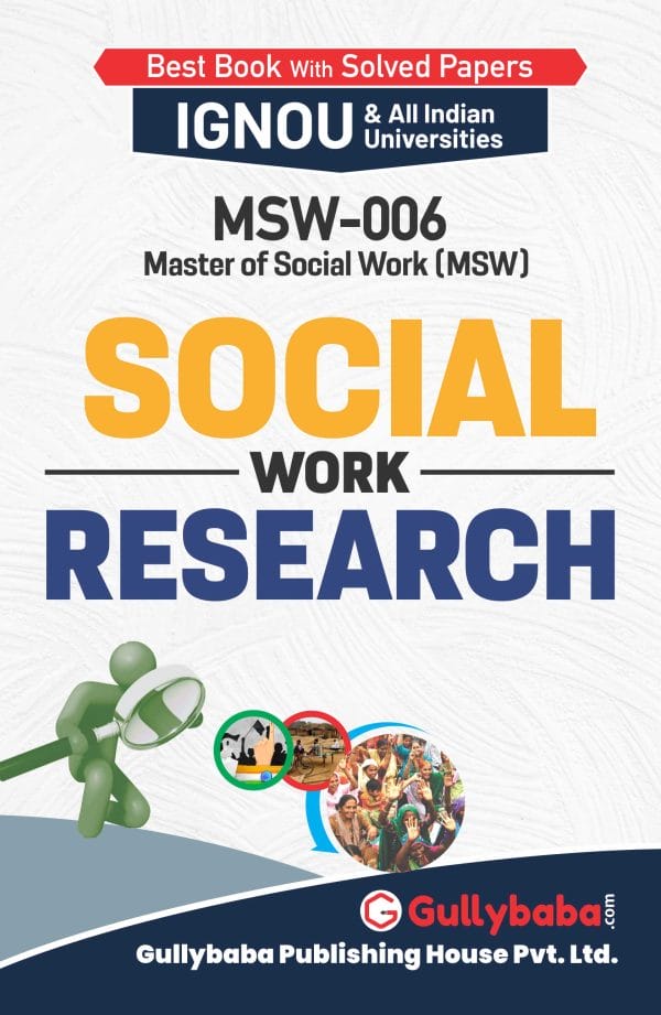 social work research ignou notes