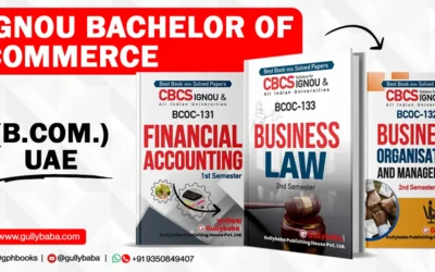 IGNOU BACHELOR OF COMMERCE (B.COM.) UAE