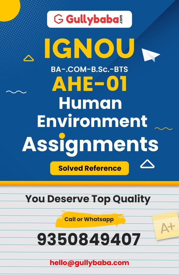 ignou assignment ahe 01