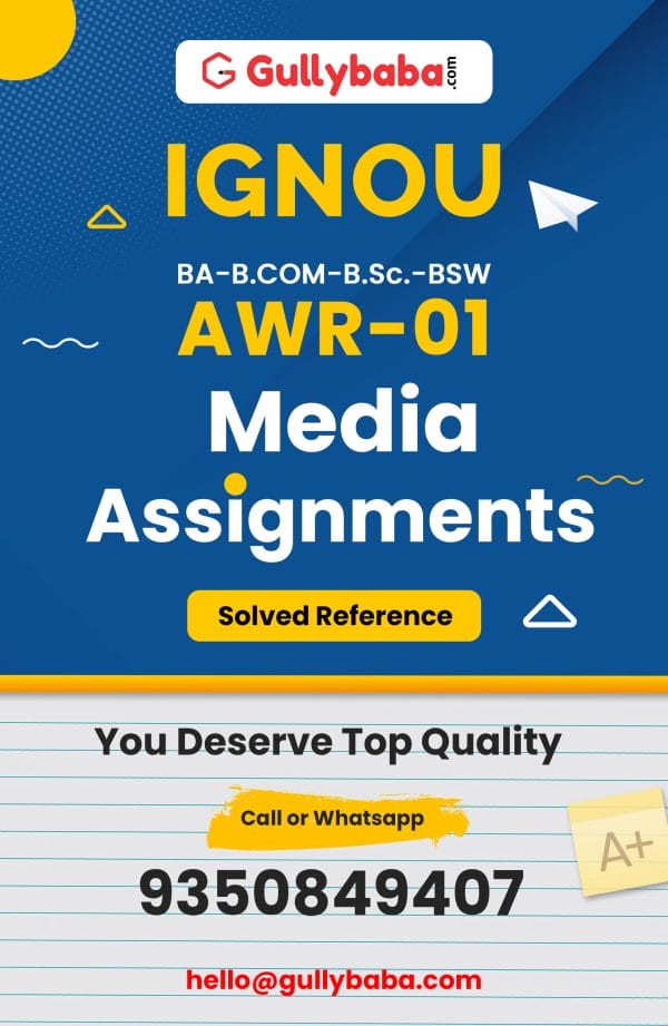 AWR-01 Assignment