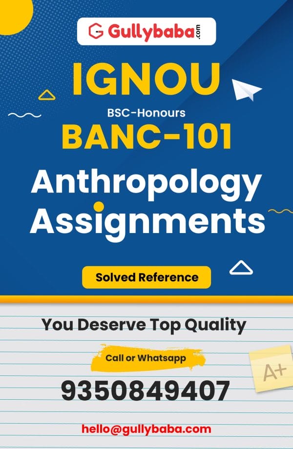 BANC-101 Assignment