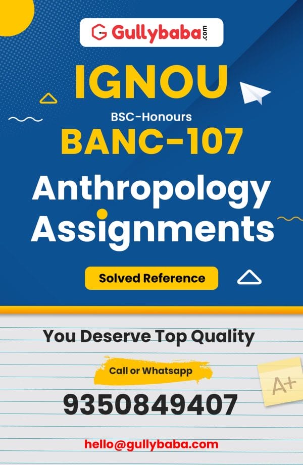 BANC-107 Assignment