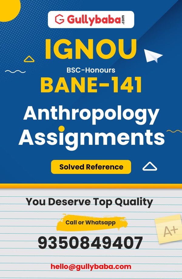 BANE-141 Assignment