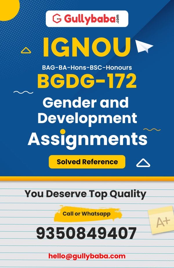 BGDG-172 Assignment