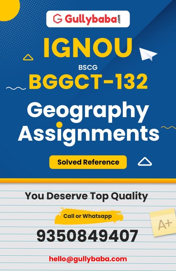 BGGCT-132 Assignment