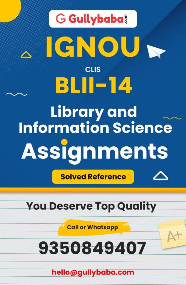 BLII-14 Assignment