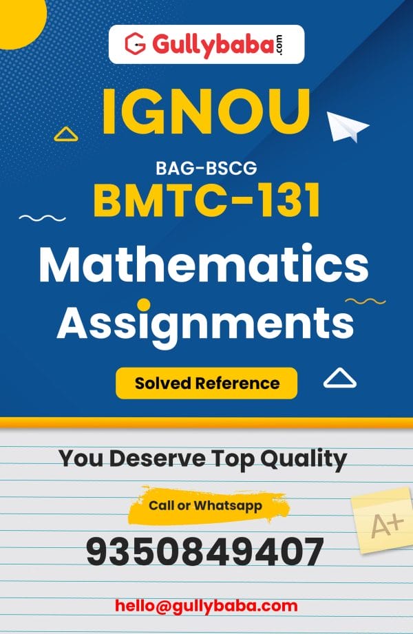 BMTC-131 Assignment