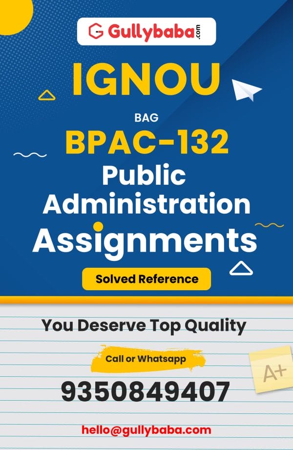 BPAC-132 Assignment