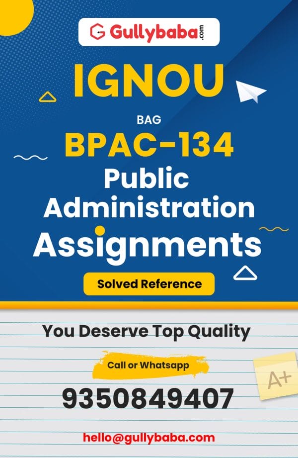 BPAC-134 Assignment