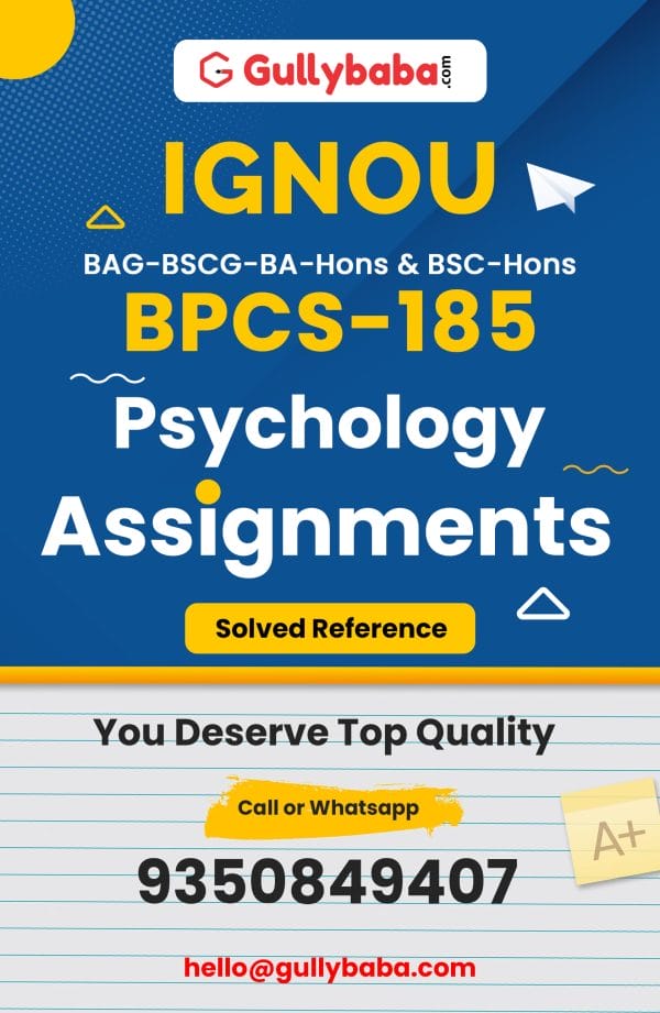 BPCS-185 Assignment