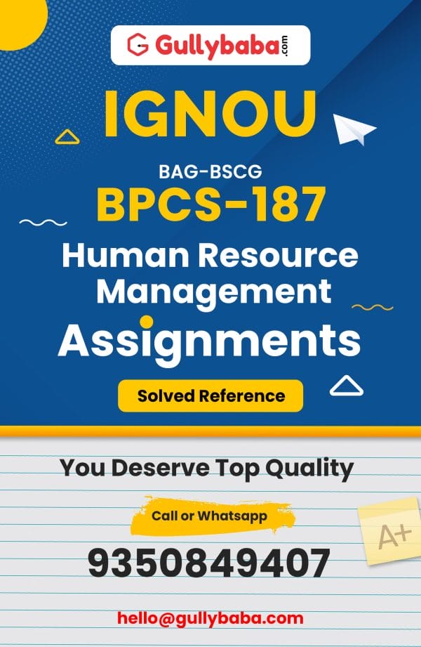 BPCS-187 Assignment