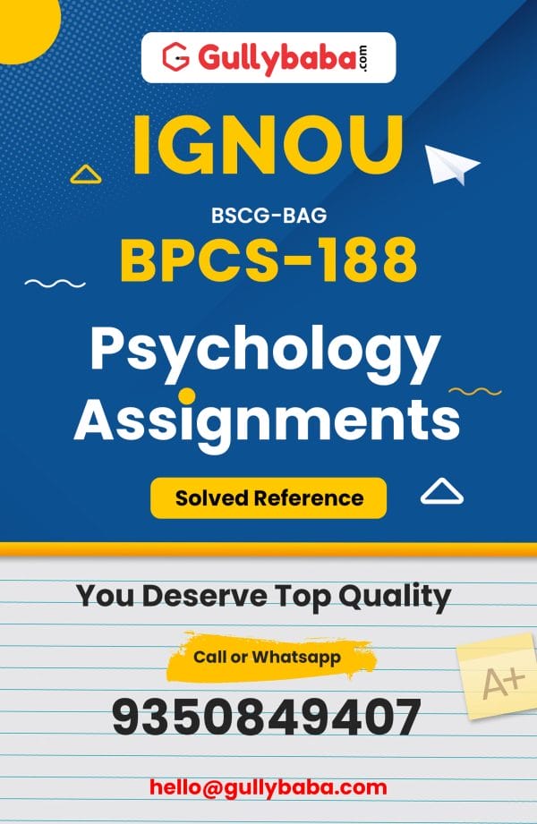 BPCS-188 Assignment