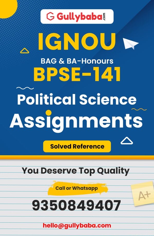 BPSE-141 Assignment