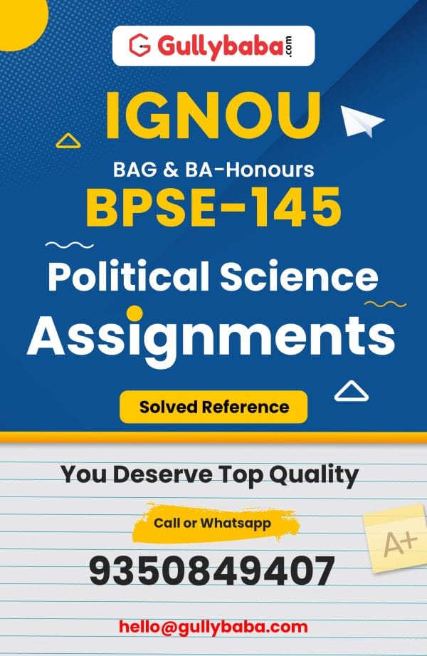 BPSE-145 Assignment