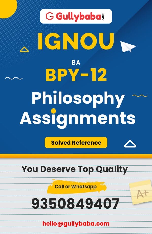 BPY-12 Assignment