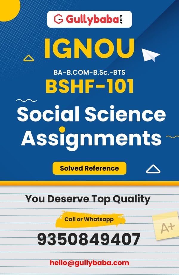 BSHF-101 Assignment