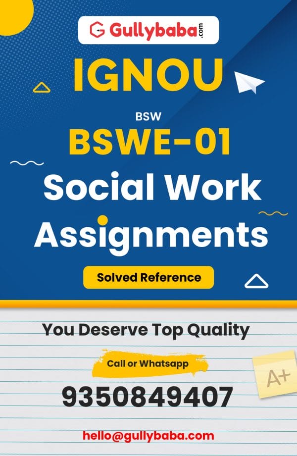 BSWE-01 Assignment
