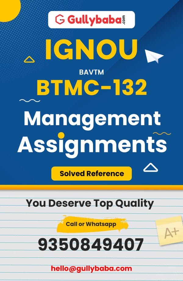 BTMC-132 Assignment