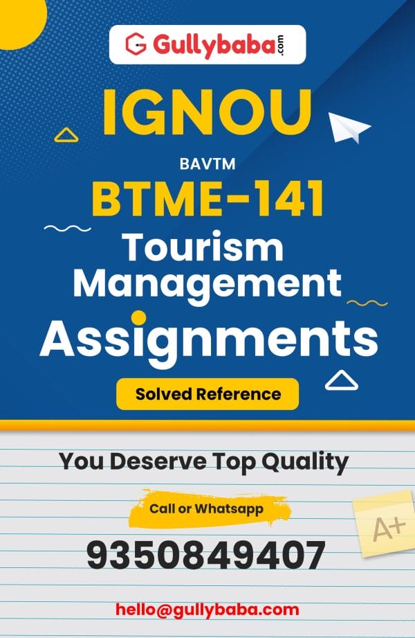 BTME-141 Assignment