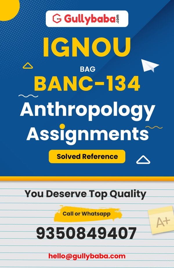 BANC-134 Assignment