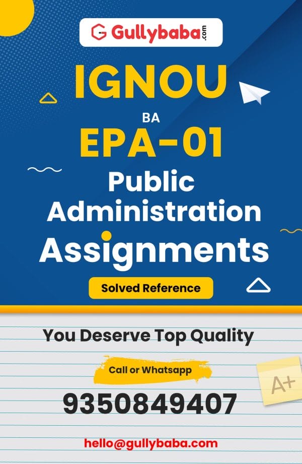 EPA-01 Assignment