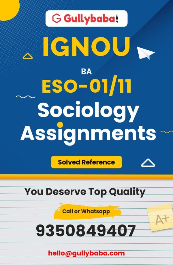 ESO-01/11 Assignment