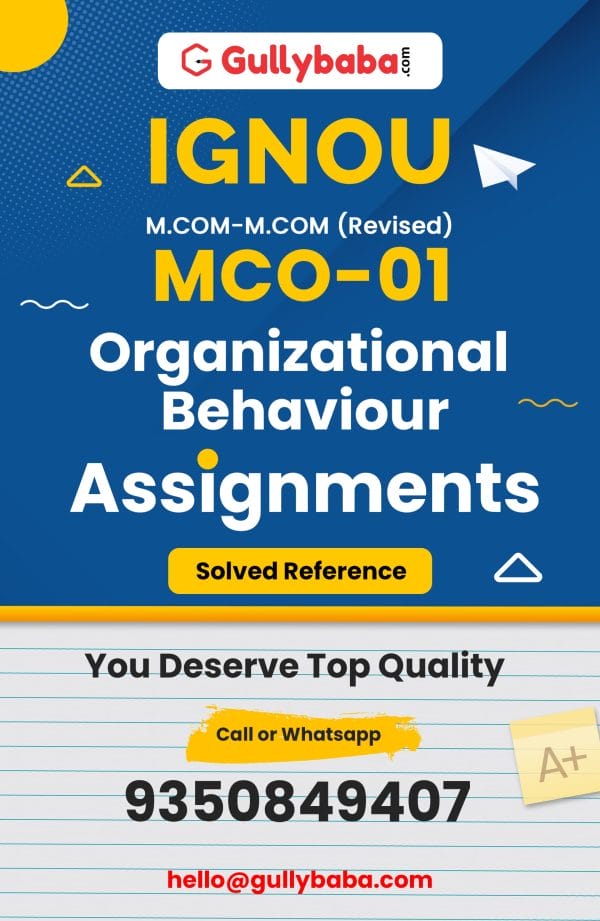 MCO-01 Assignment