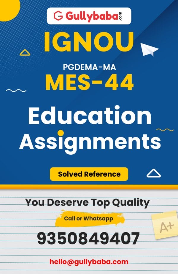 MES-44 Assignment