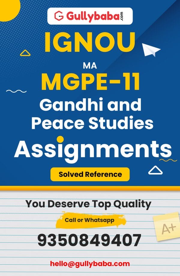 MGPE-11 Assignment