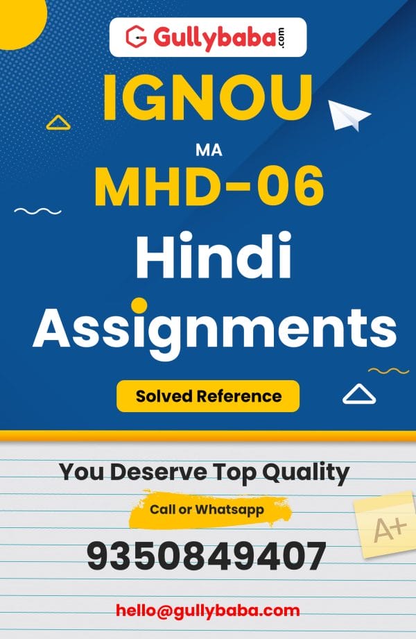 MHD-06 Assignment