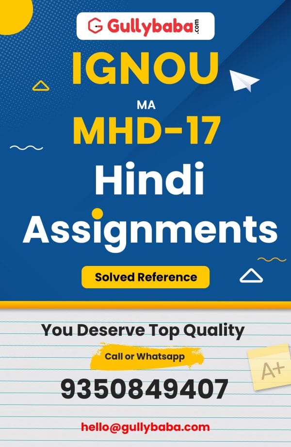 MHD-17 Assignment
