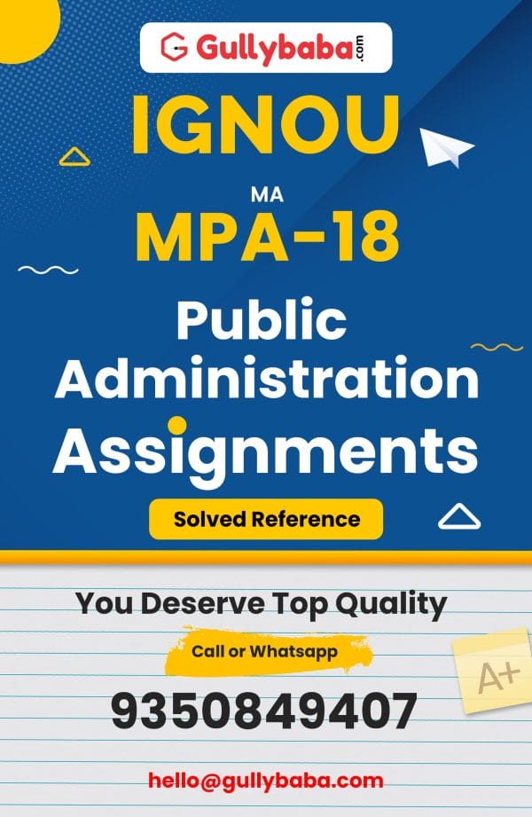 MPA-18 Assignment