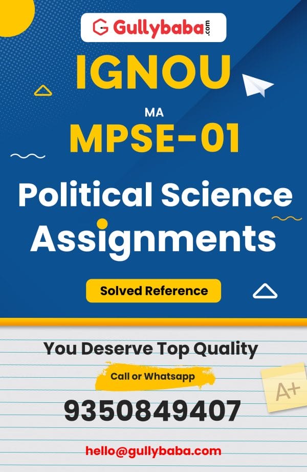 MPSE-01 Assignment