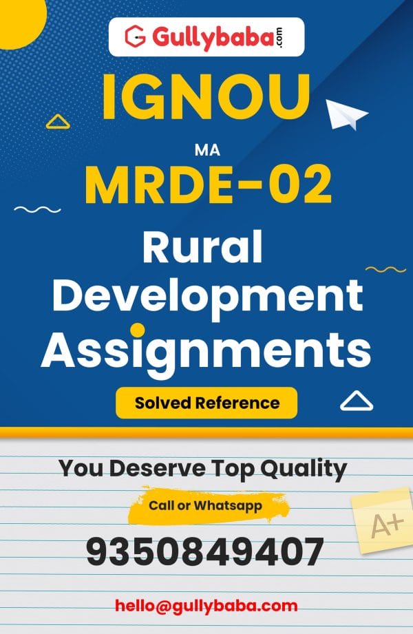 MRDE-02 Assignment