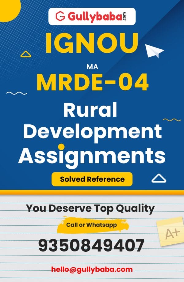 MRDE-04 Assignment