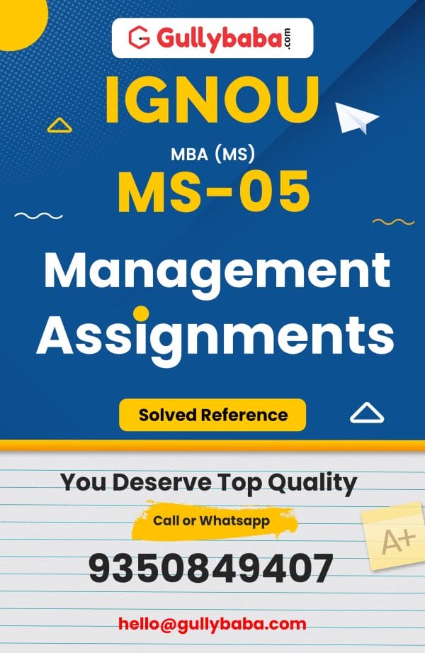 MS-05 Assignment
