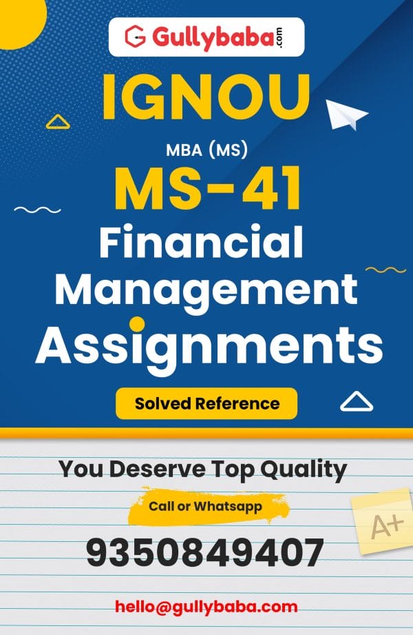 MS-41 Assignment