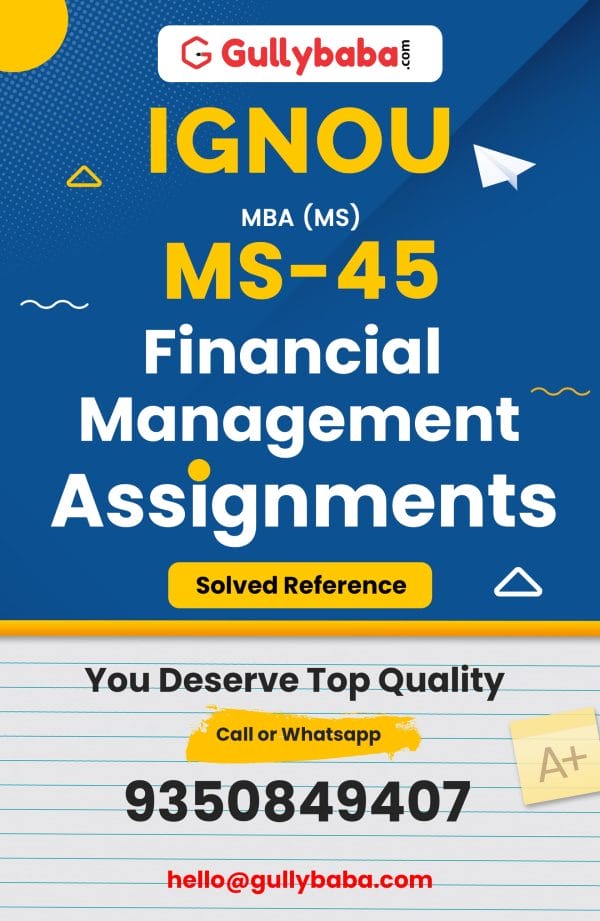 MS-45 Assignment