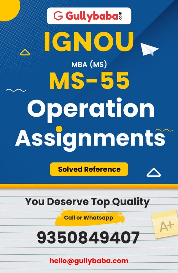 MS-55 Assignment