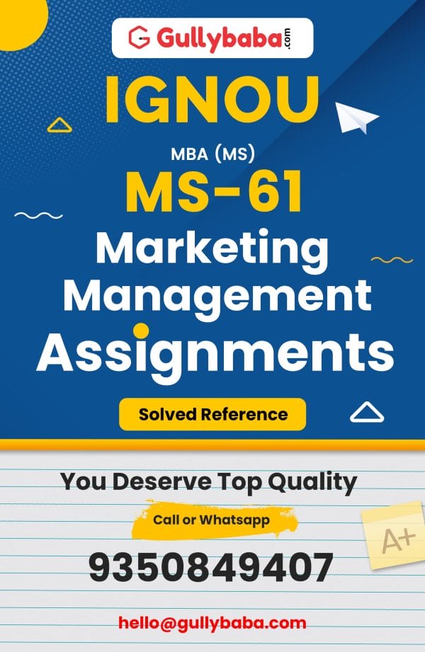 MS-61 Assignment