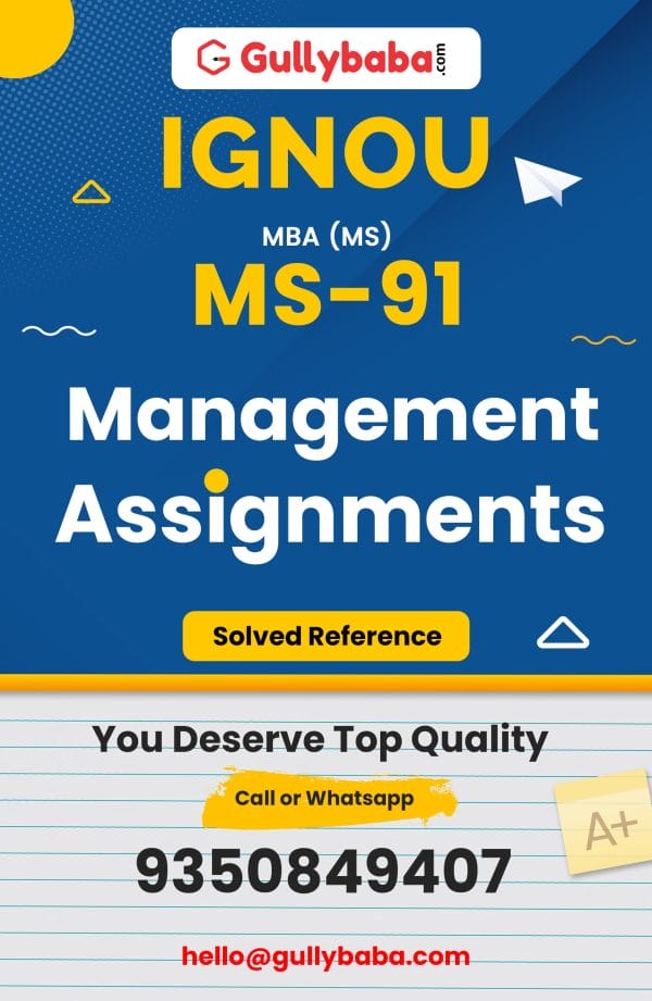 MS-91 Assignment