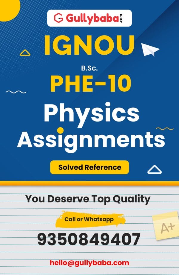 PHE-10 Assignment