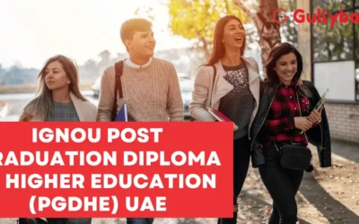 IGNOU Post Graduation Diploma in Higher Education (PGDHE) UAE