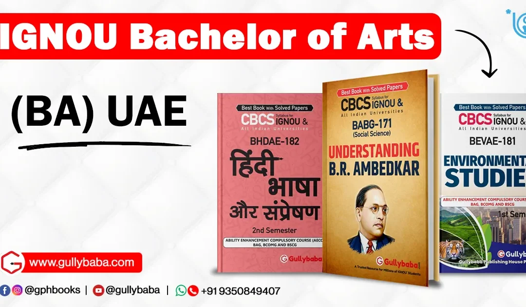 IGNOU Bachelor of Arts General (BAG) UAE