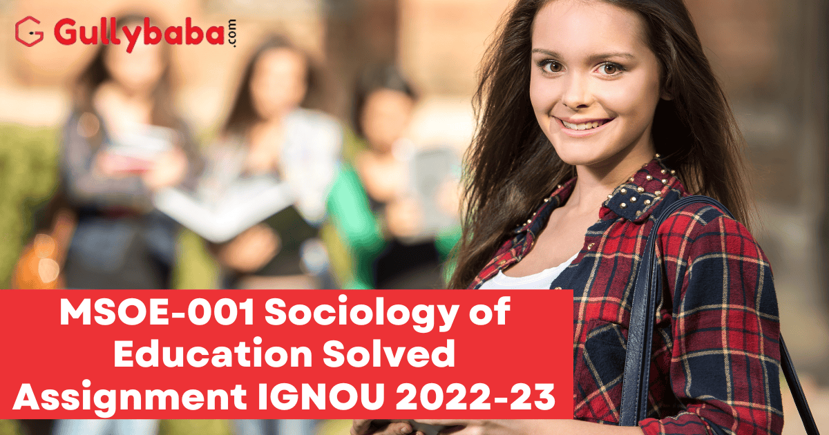 ignou sociology assignment 2022