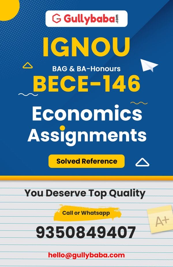 BECE-146 Assignment