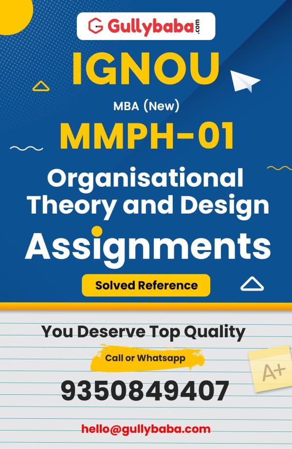 MMPH-01 Assignment