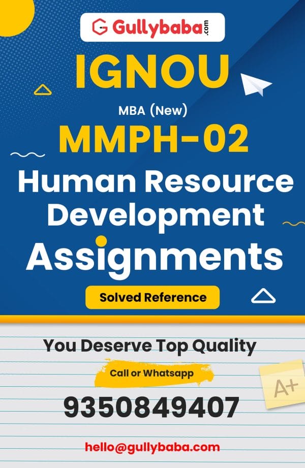 MMPH-02 Assignment