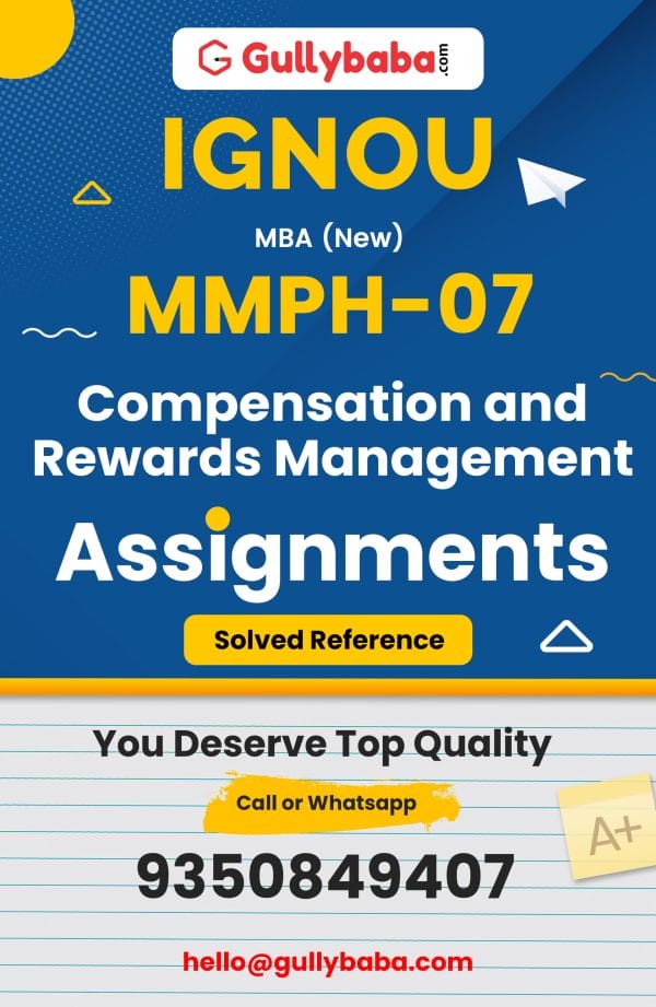 MMPH-07 Assignment