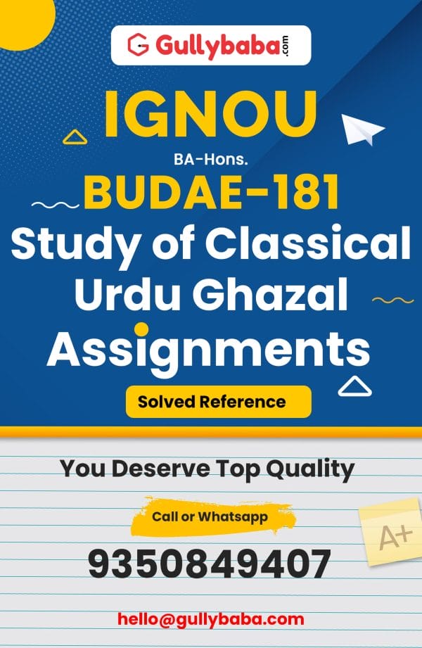 BUDAE-181 Assignment